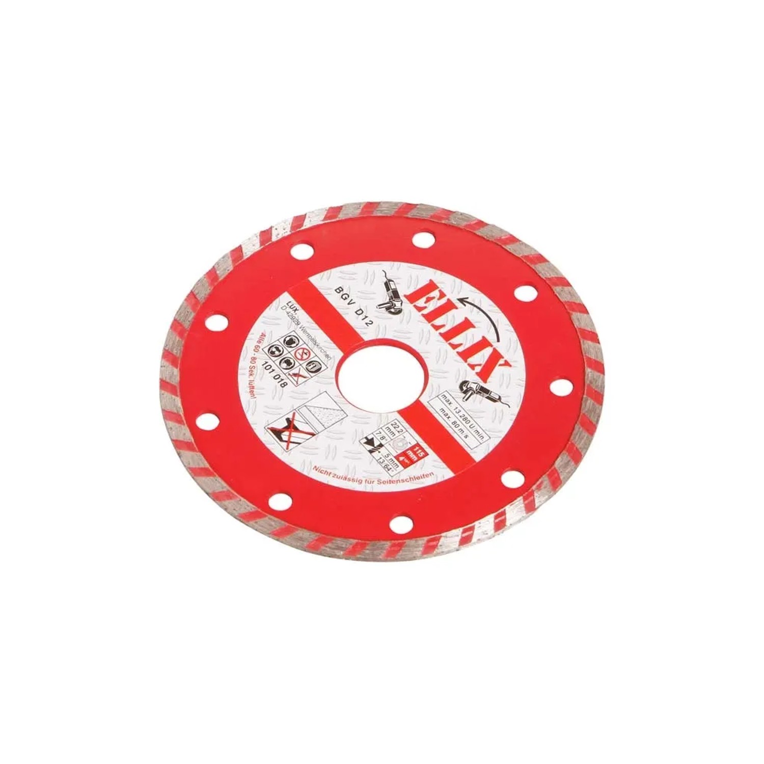 Ellix Tarcza diamentowa turbo 115 mm