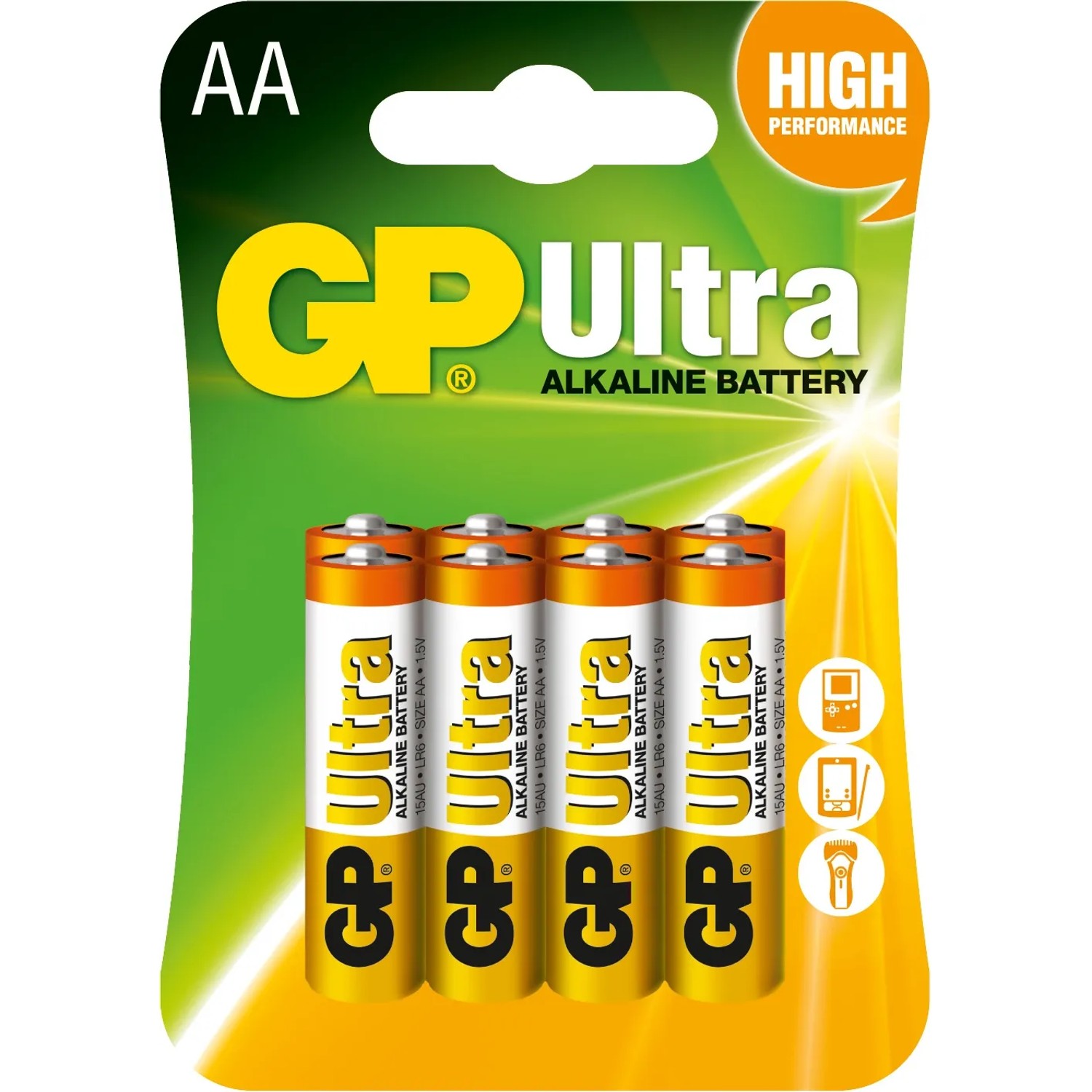 GP Baterie alkaliczne LR6/AA 8 szt