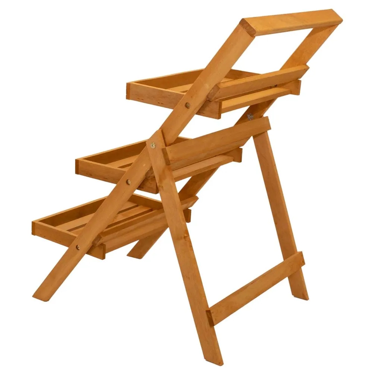 Kwietnik schodkowy składany - 45 x 52 x 93 cm