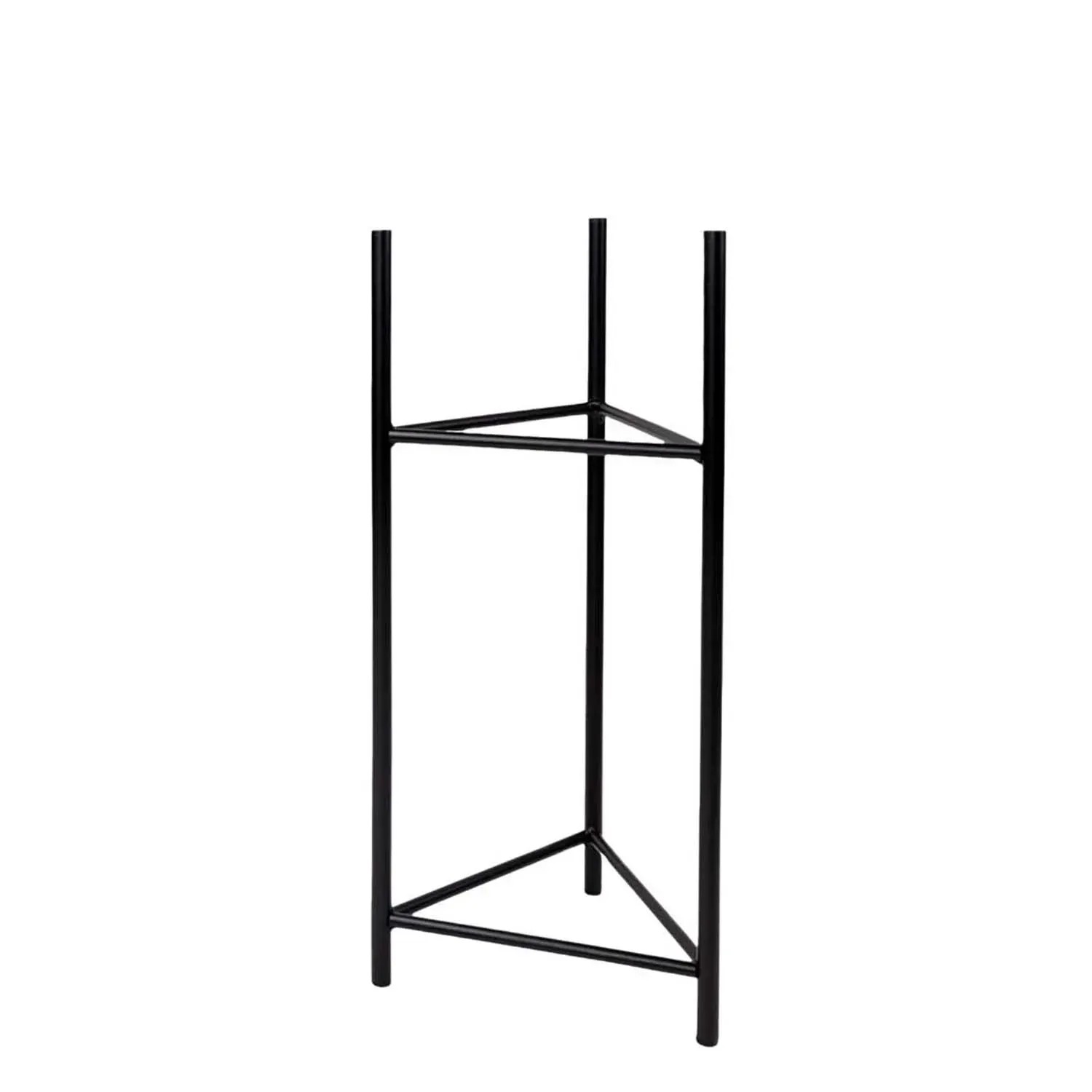 Direct H&G Stojak na donice Lizio L Black - 27 x 60 cm