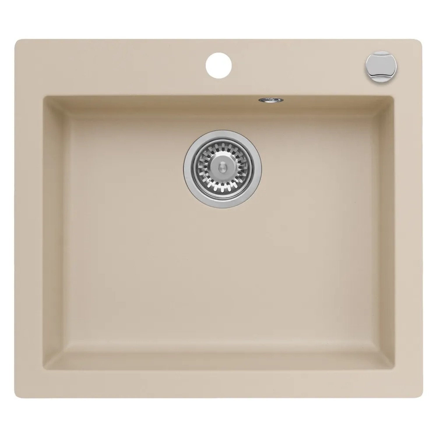 Zlewozmywak Mojito 6 1-kom. caffe latte 57x50 cm