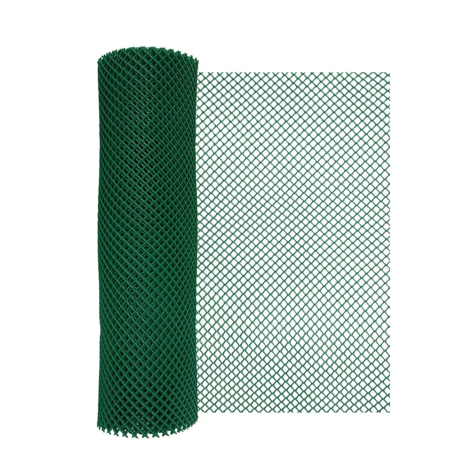 Siatka plastikowa zielona ocz. 7 x 7 mm - 0,4 x 5 m