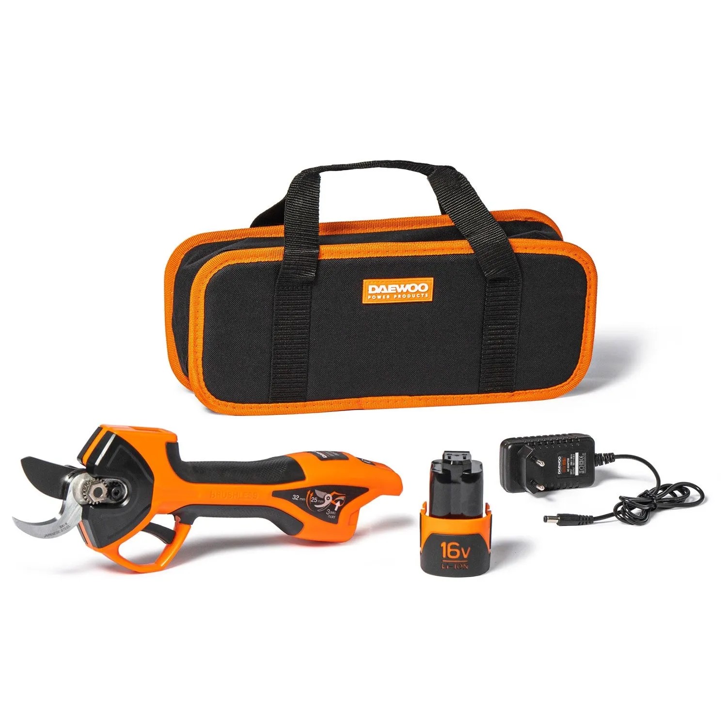 DAEWOO Sekator akumulatorowy DAGP 3216Li set