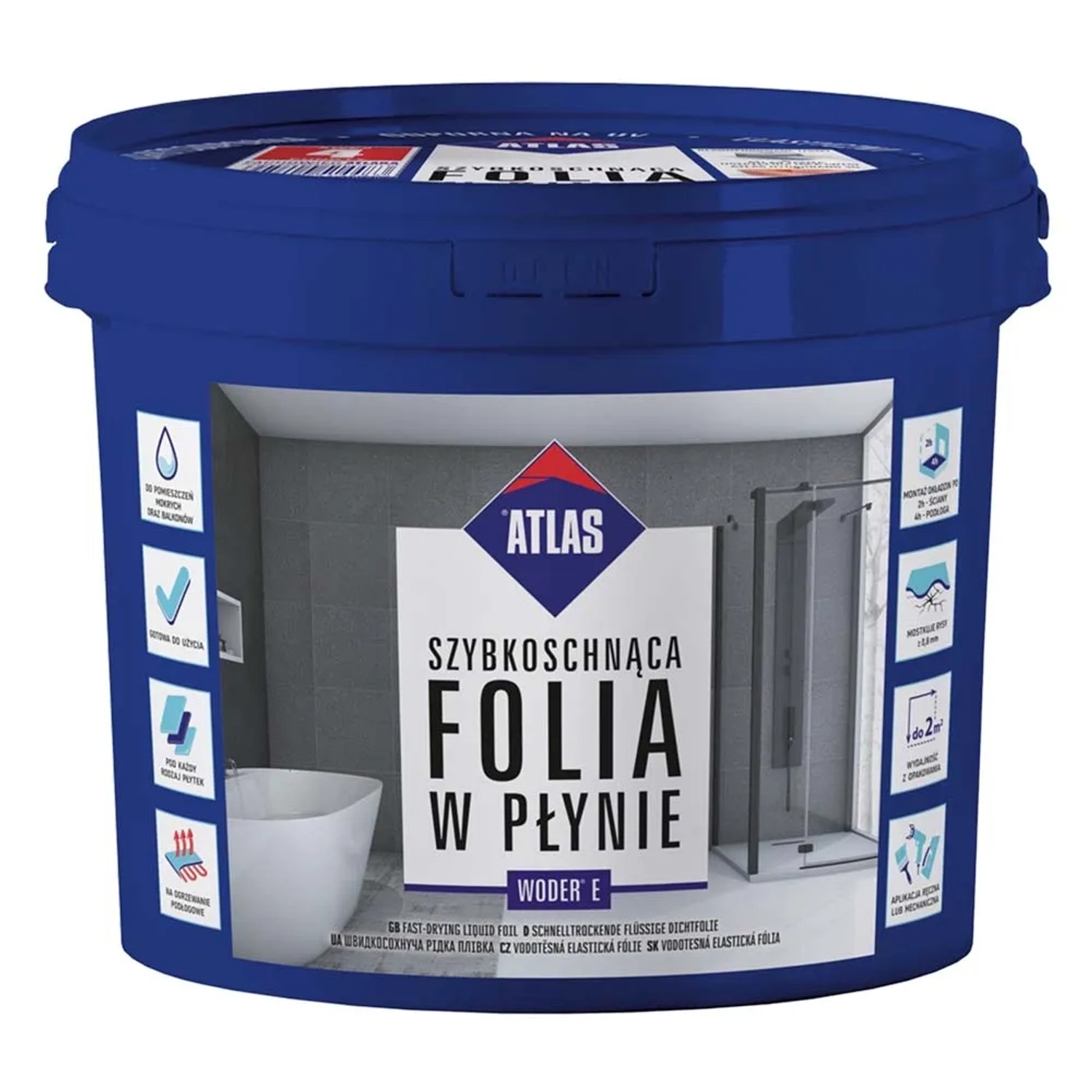 Atlas Szybkoschnąca folia w płynie 2 kg