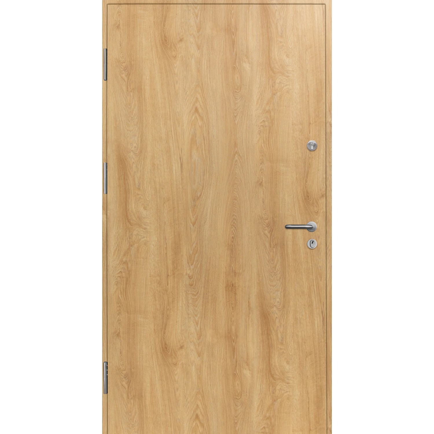 Drzwi zewnętrzne Hirus 44 dB RC2 Dąb Naturalny 90L