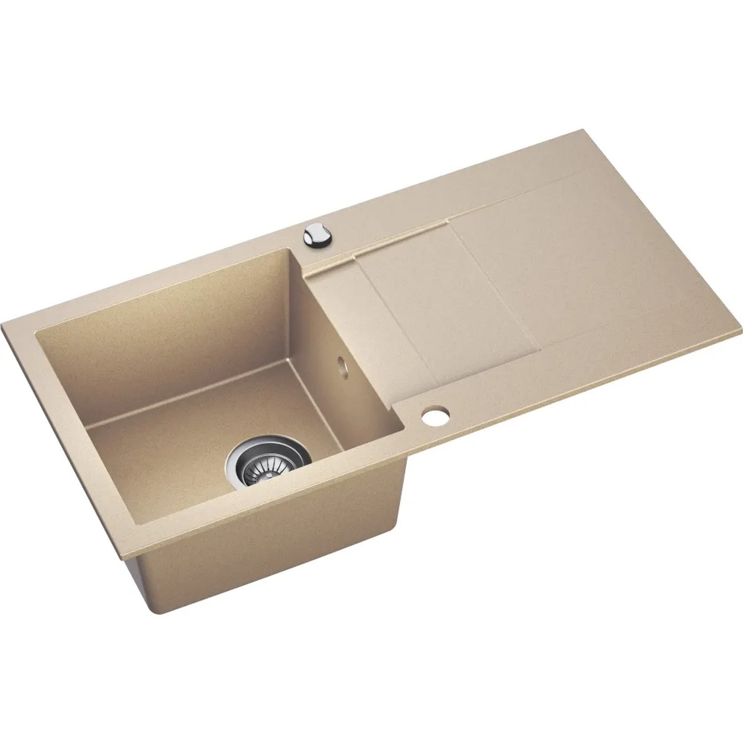 Zlewozmywak Cascada 4 1-kom. beż 86x43 cm