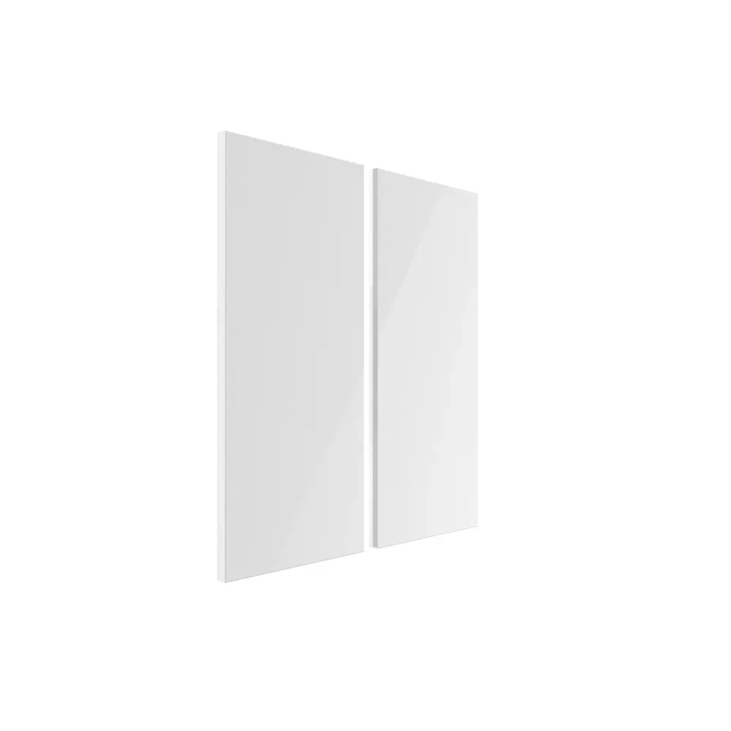 Front Roma do szafki narożnej korpus 28 x 71 cm biały połysk