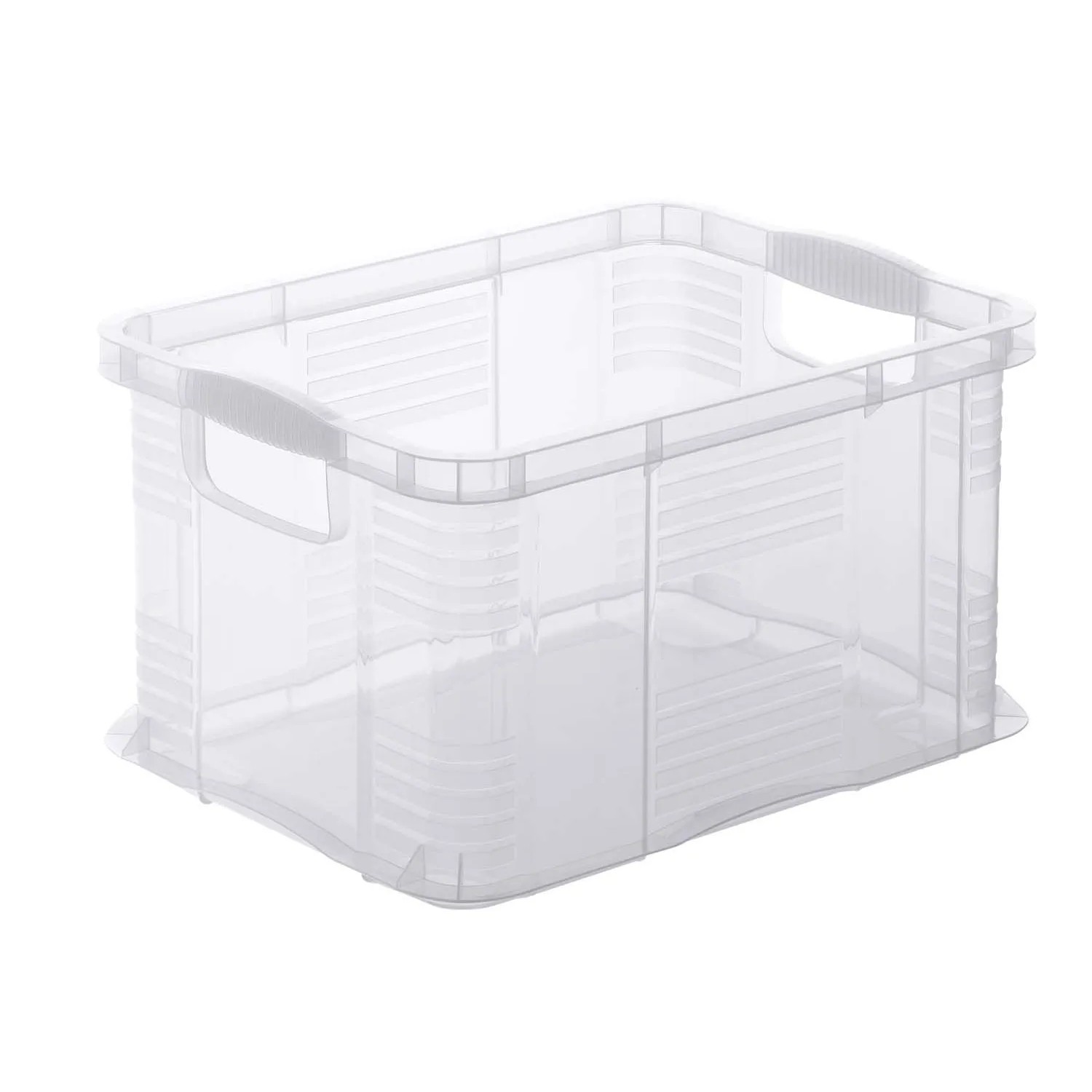 Pojemnik euro-box AGILO 17,5l 39 x 29 x 21,5 cm transparentny