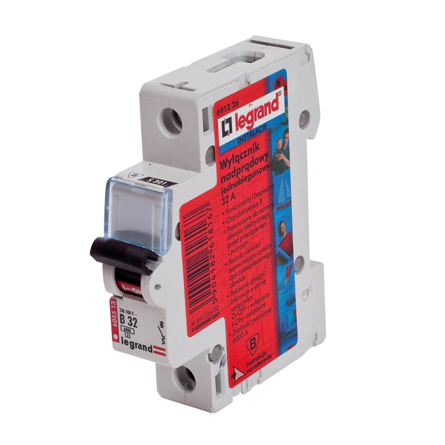 Legrand Wyłącznik nadprądowy S-301 B32A