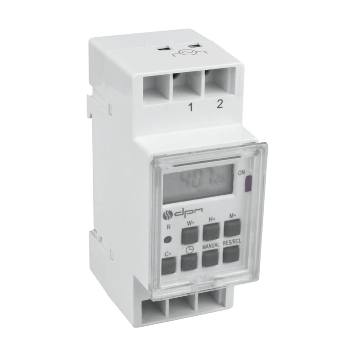DPM Programator czasowy cyfrowy na szynę