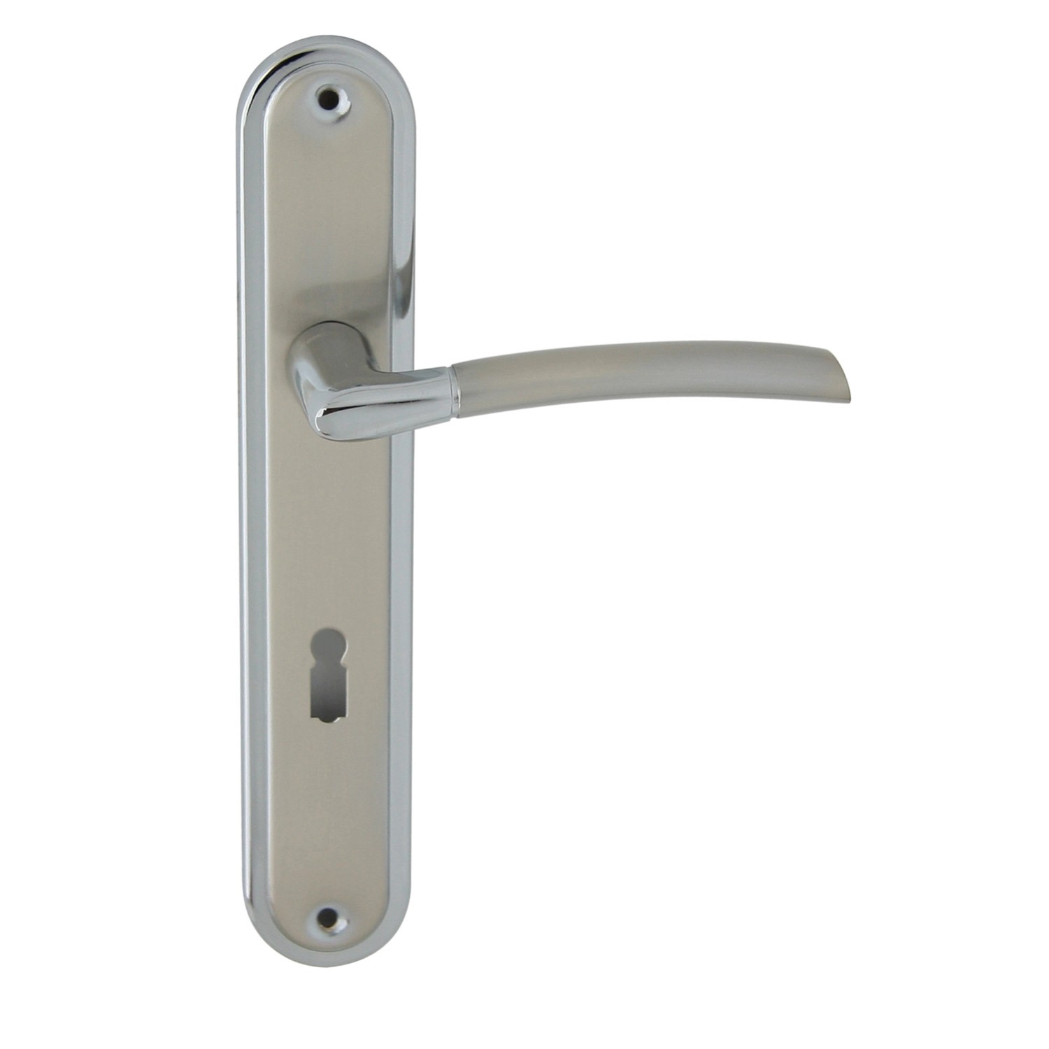 Domino Klamka Presto na klucz chrom, nikiel