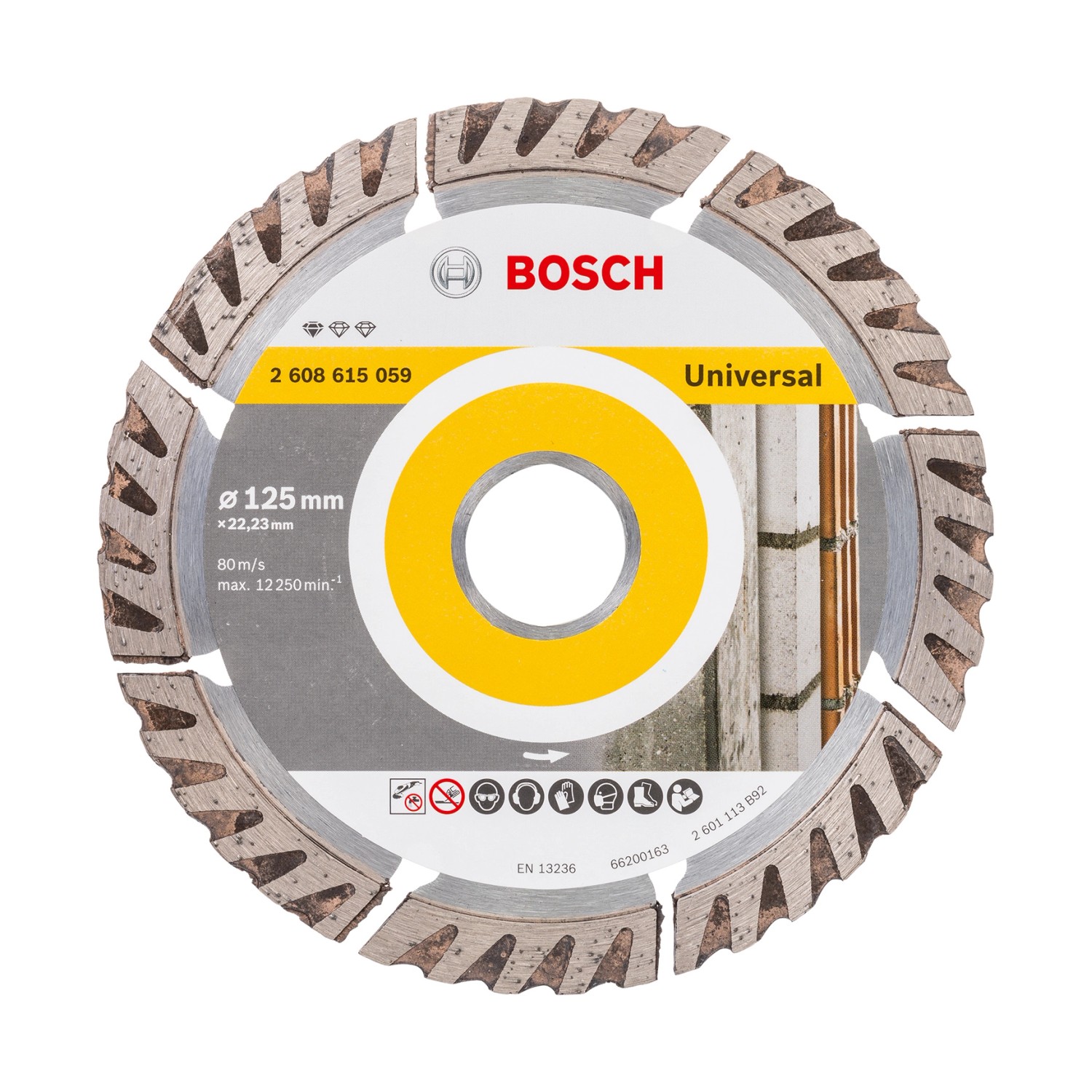 Bosch Professional Tarcza diamentowa uniwersalna 125 mm