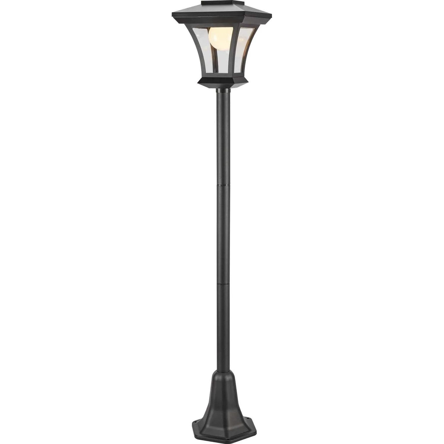 Lampa solarna LED GUSPINI 4w1 wys. 120 cm IP44 czarna