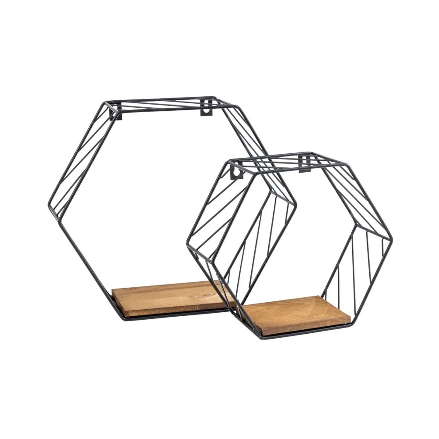 Półki loft zest.2 elementowy 29/20 cm