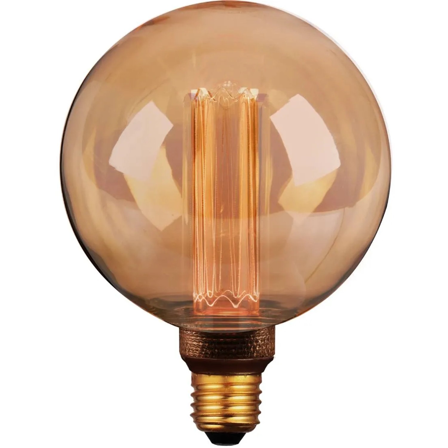 Żarówka LED DECO Vintage G125 Amber 4W 200lm E27 1800K