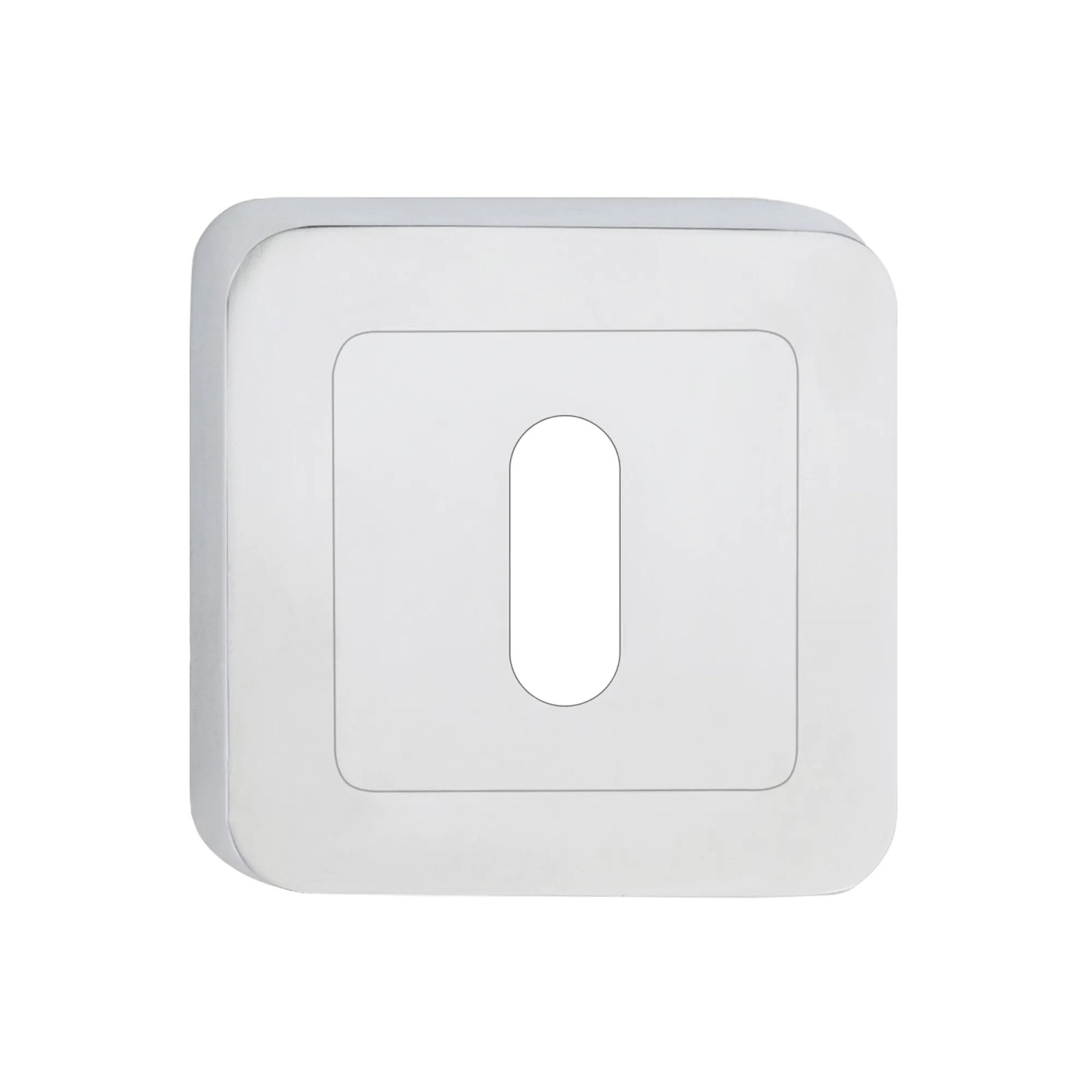 Metal-Bud Rozeta zaokrąglona na klucz chrom