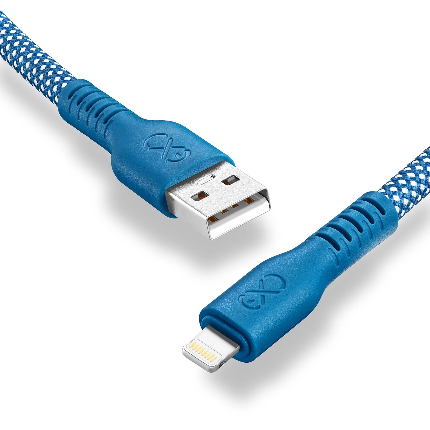 Kabel Immortal USBA - Lightning 0,9 m niebieski