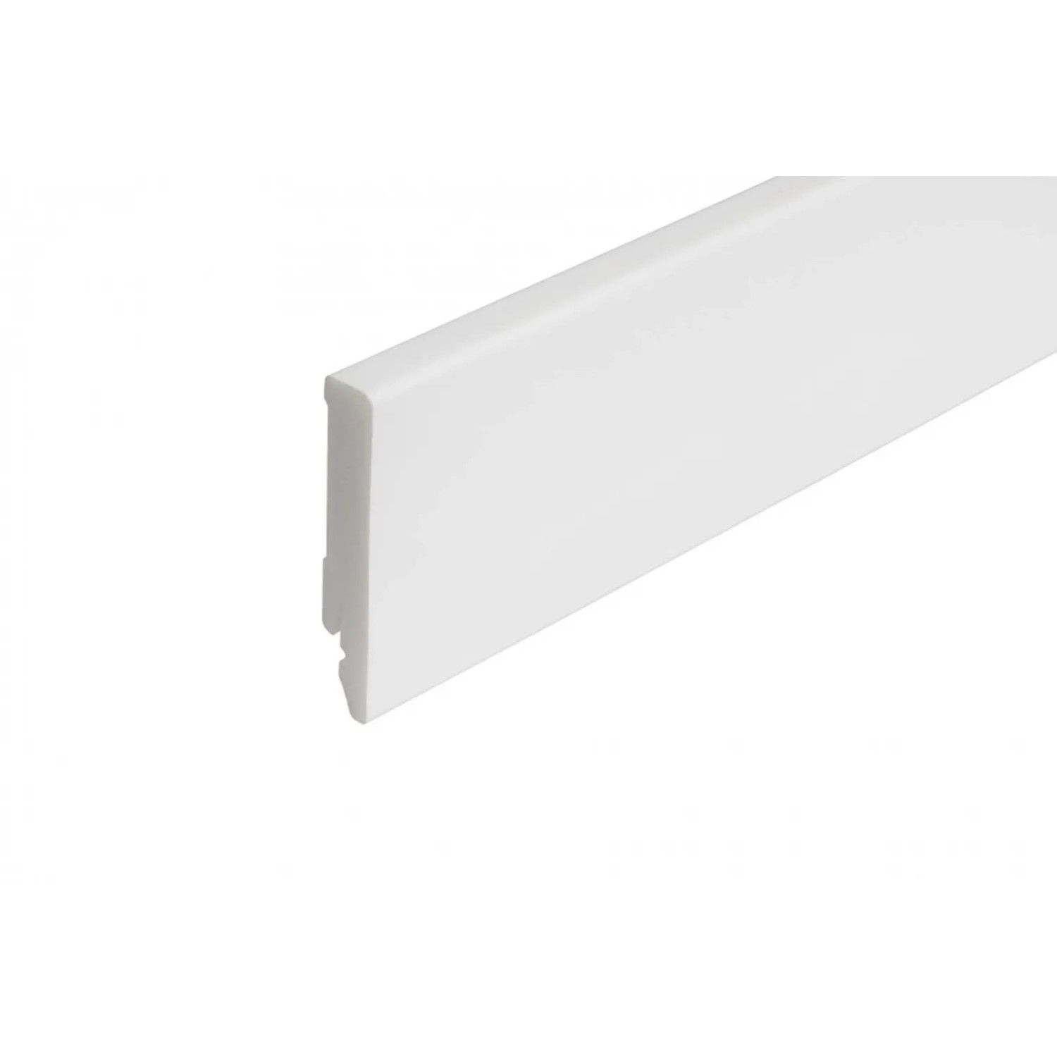 Cezar Listwa przypodłogowa XPS Intense 80 mm Biały