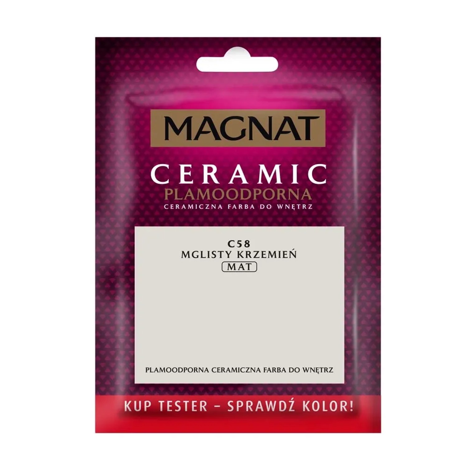 Tester farby Magnat Ceramic mglisty krzemień 30 ml