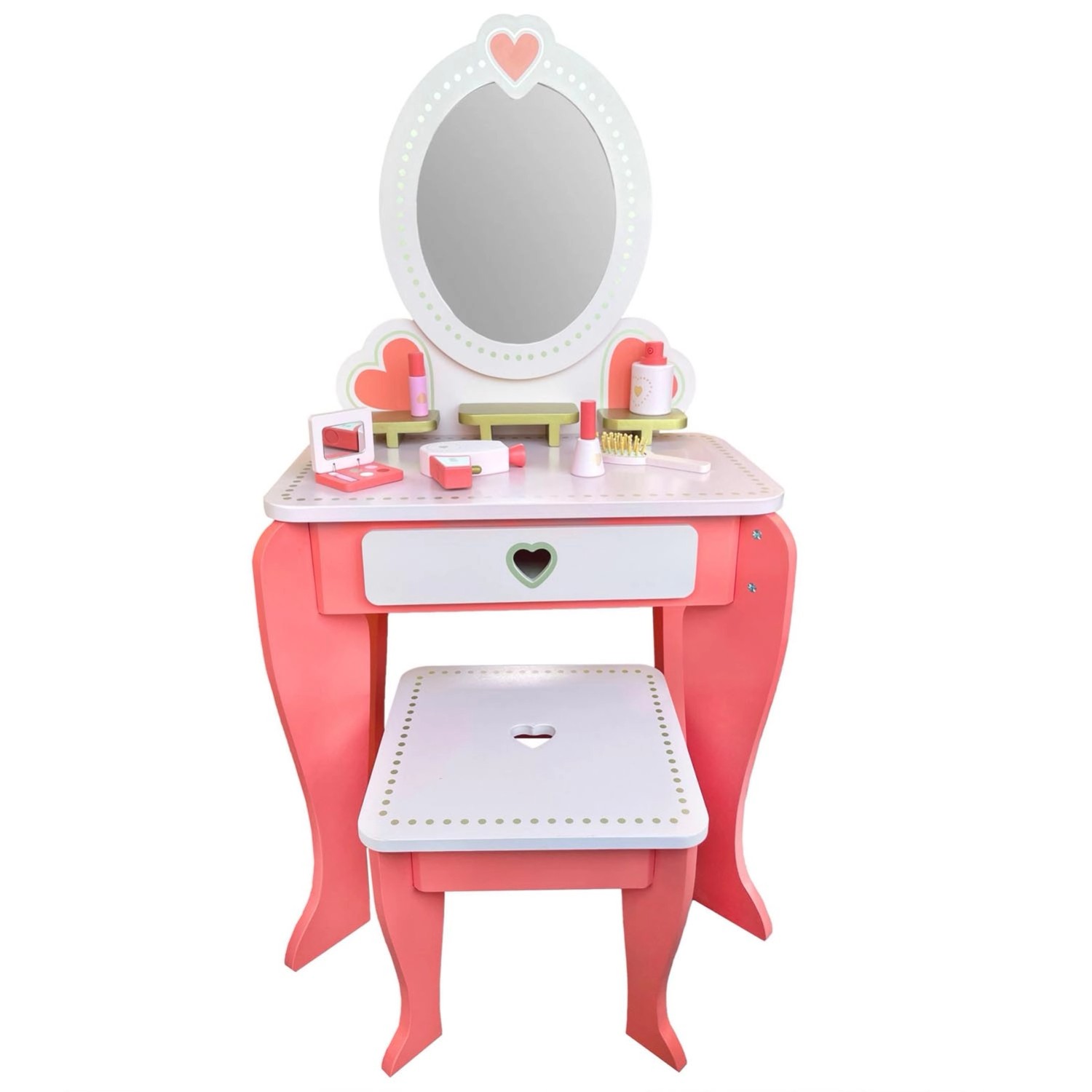 Toaletka drewniana AURORA 94x48x33 cm