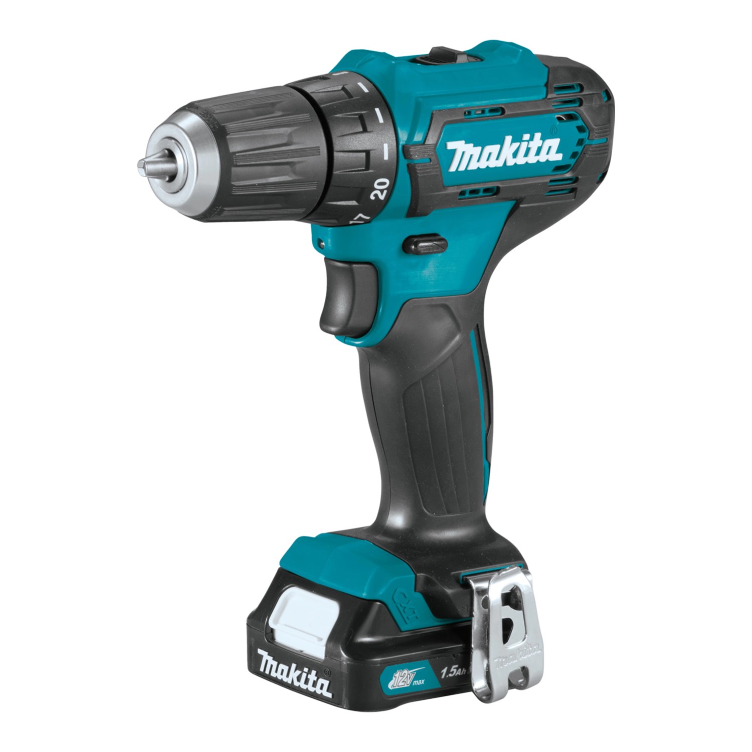 Makita Wiertarko-wkrętarka akumulatorowa DF333DWYE 12V 2x1,5 Ah