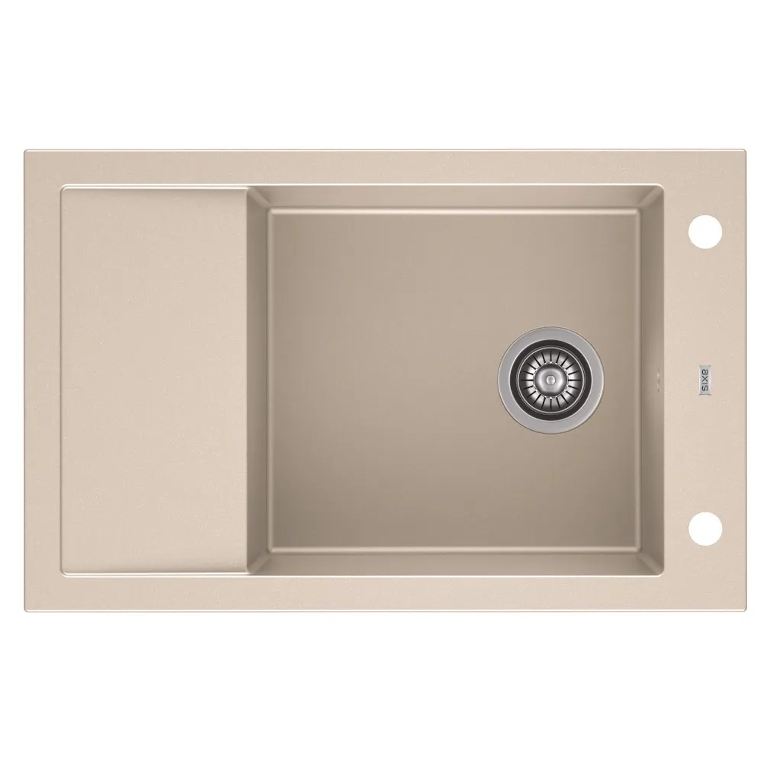 Zlewozmywak A-Point 4 1-kom. caffe latte 78x50 cm