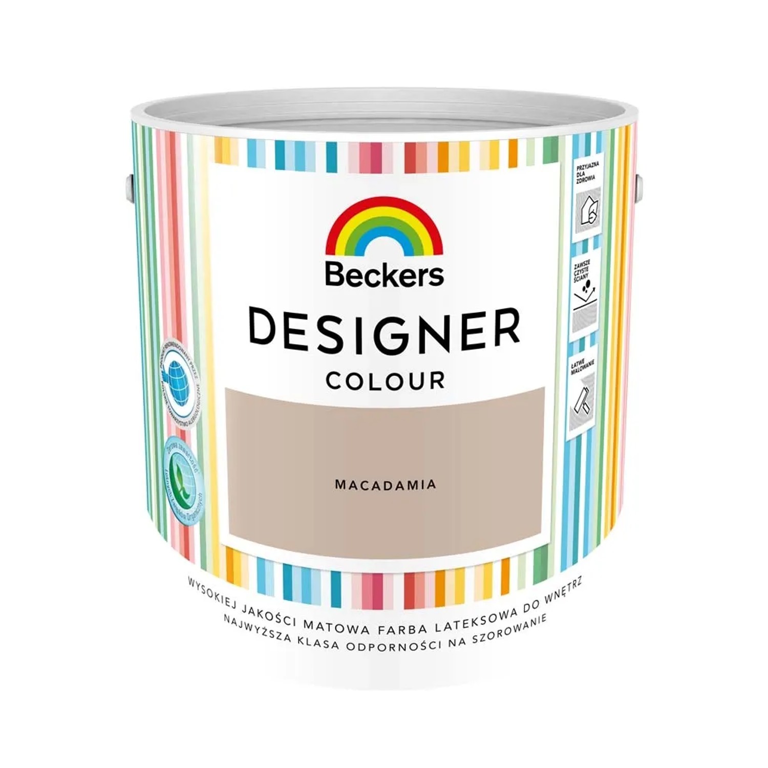 Farba lateksowa Beckers Designer macadamia 2,5 l