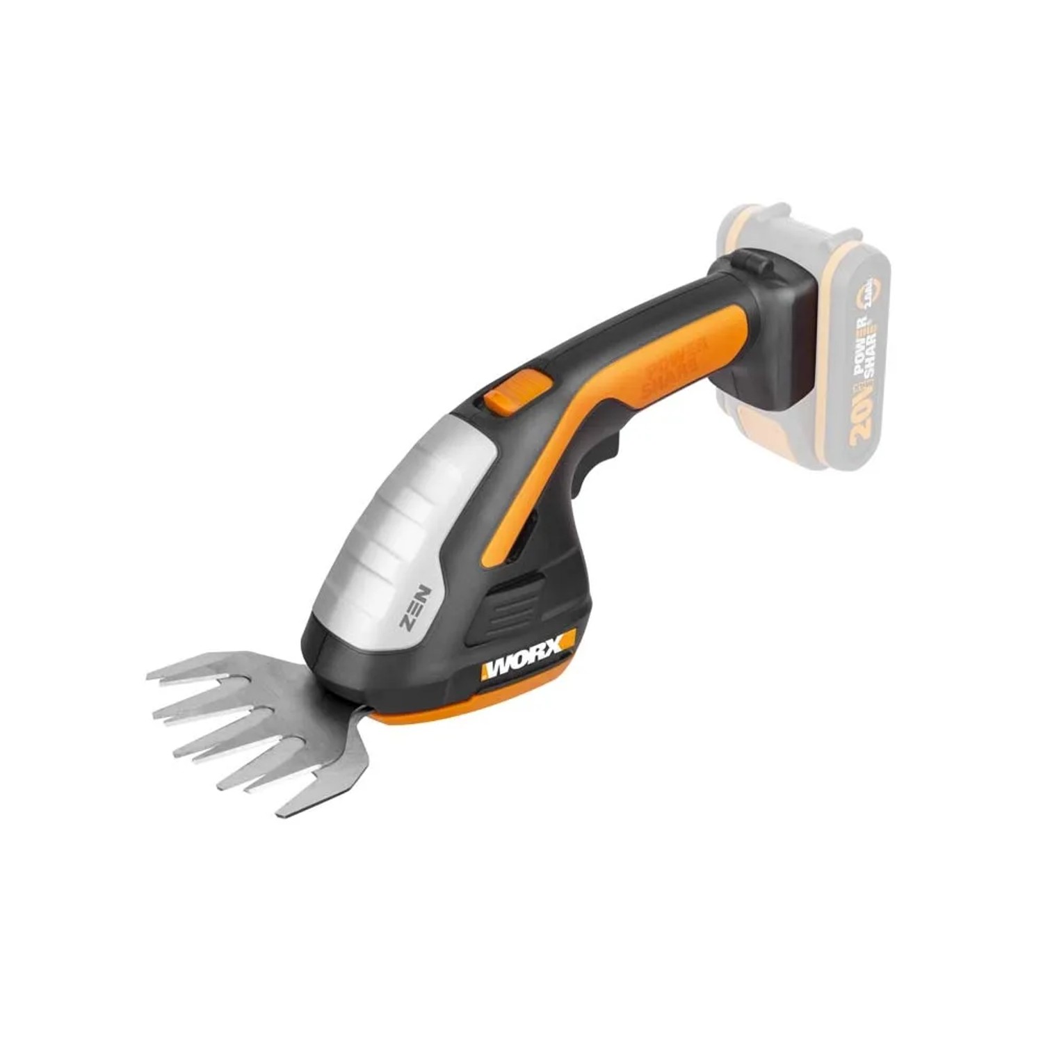 Worx Nożyce akumulatorowe do trawy i krzewów 3w1 WG801E.9