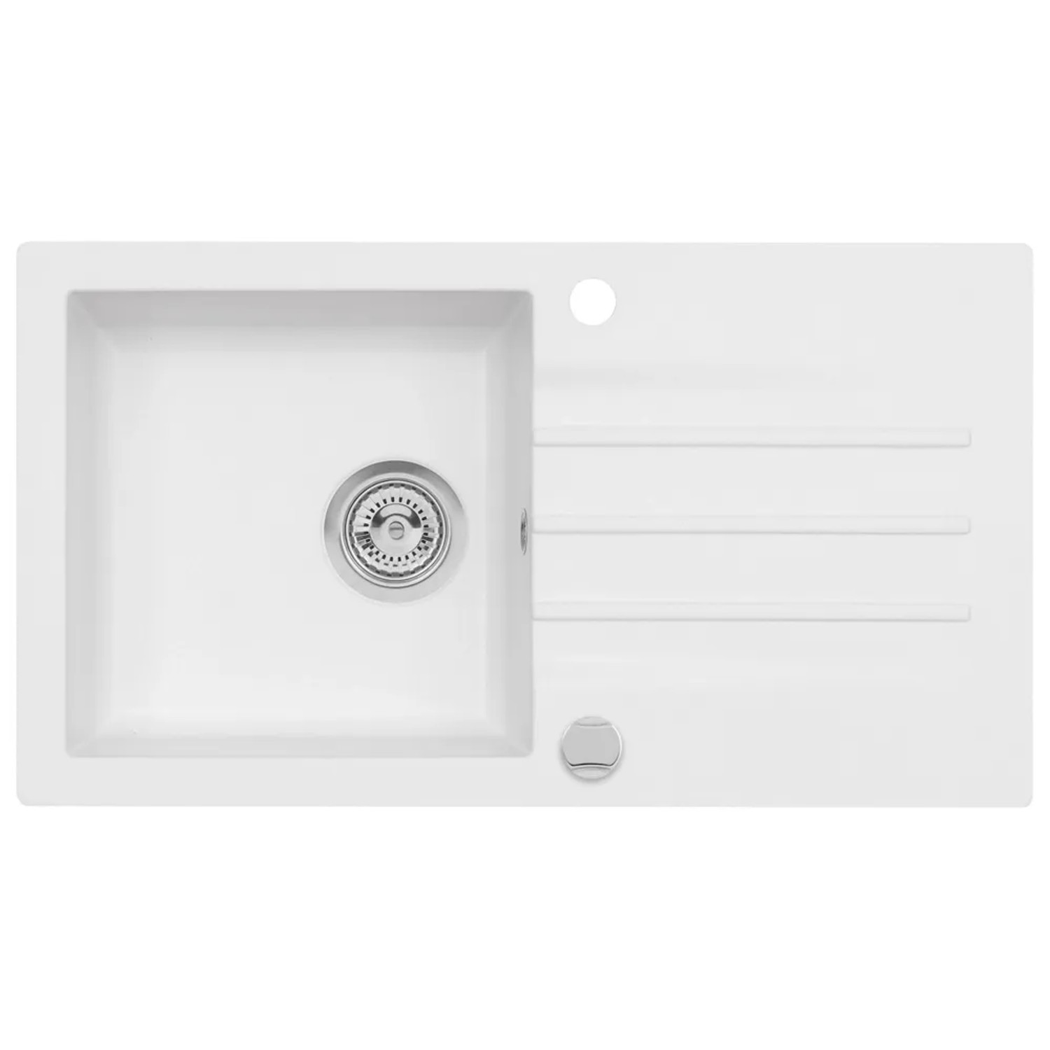 Zlewozmywak Mojito 4 1-kom. pure white 78x43 cm