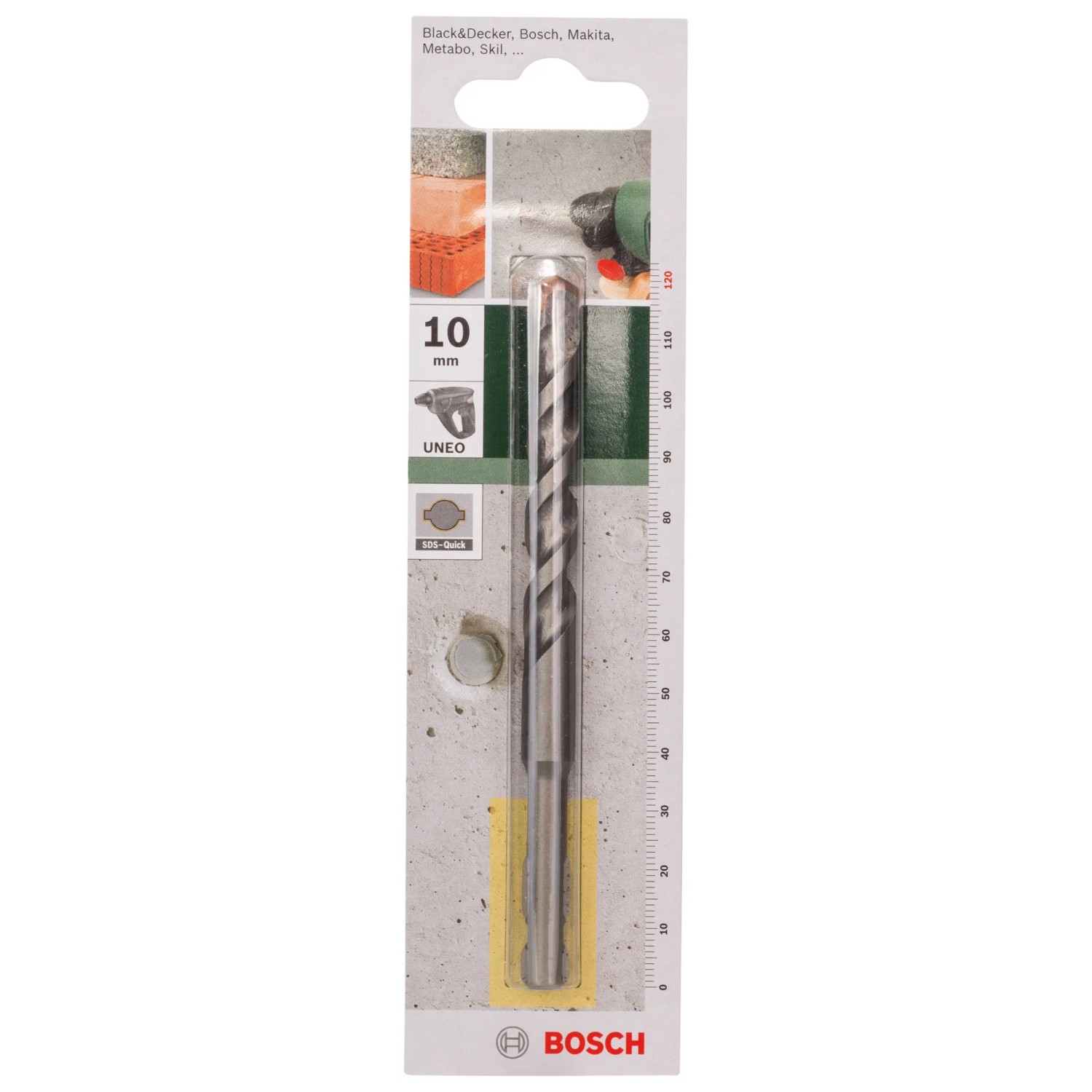 Bosch Professional Wiertło do betonu SDS-Quick 10x75x120 mm