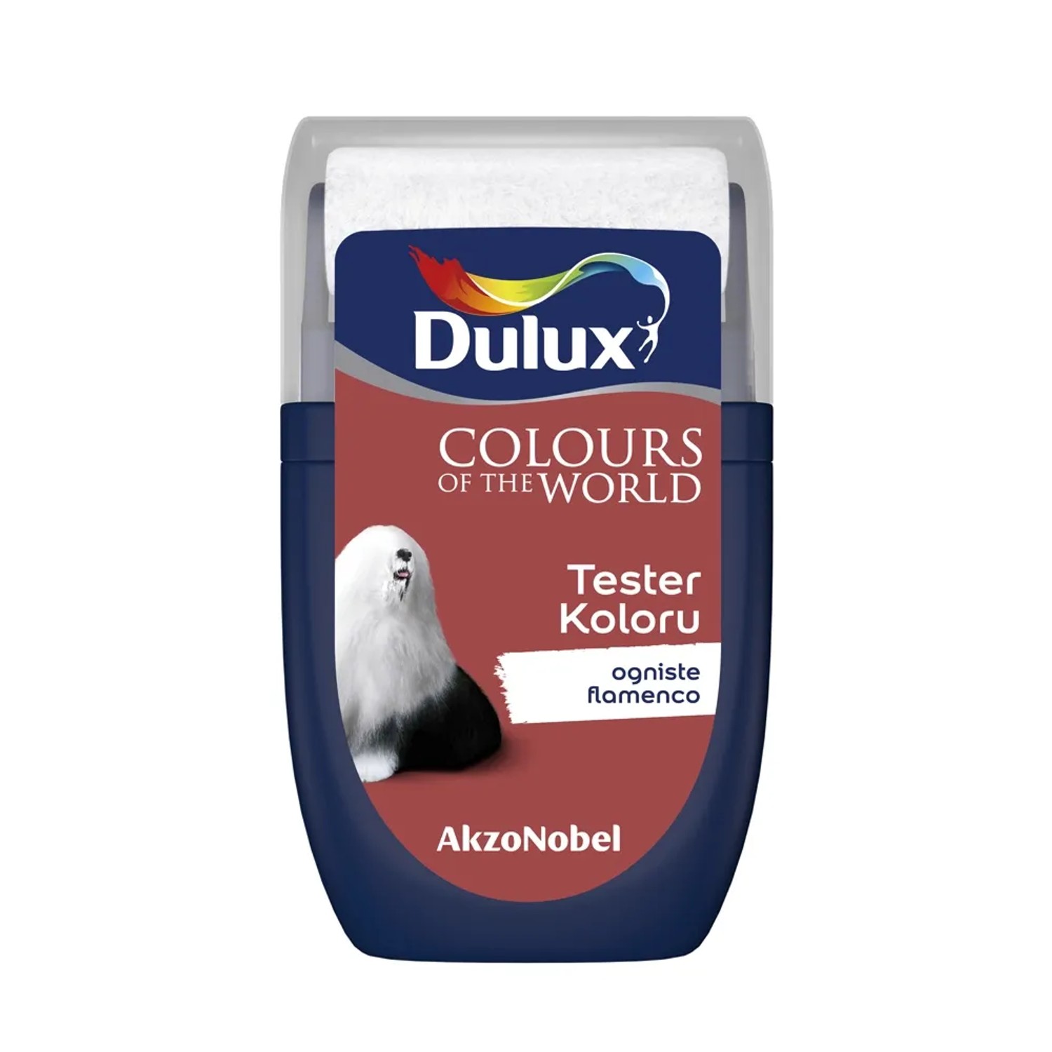 Tester farby Dulux Kolory Świata ogniste flamenco 30 ml