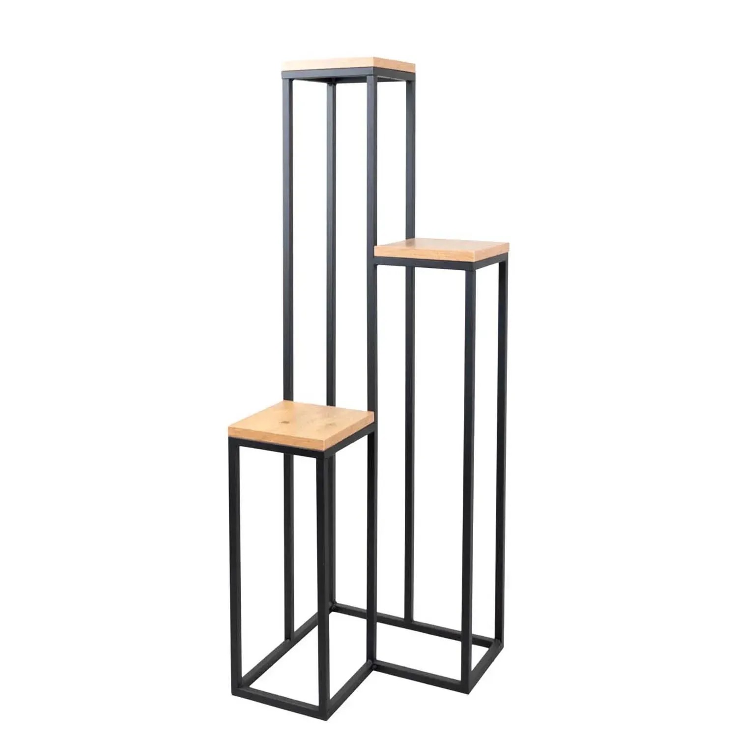 Direct H&G Kwietnik Malo L Black Oak - 39 x 39 x 112 cm
