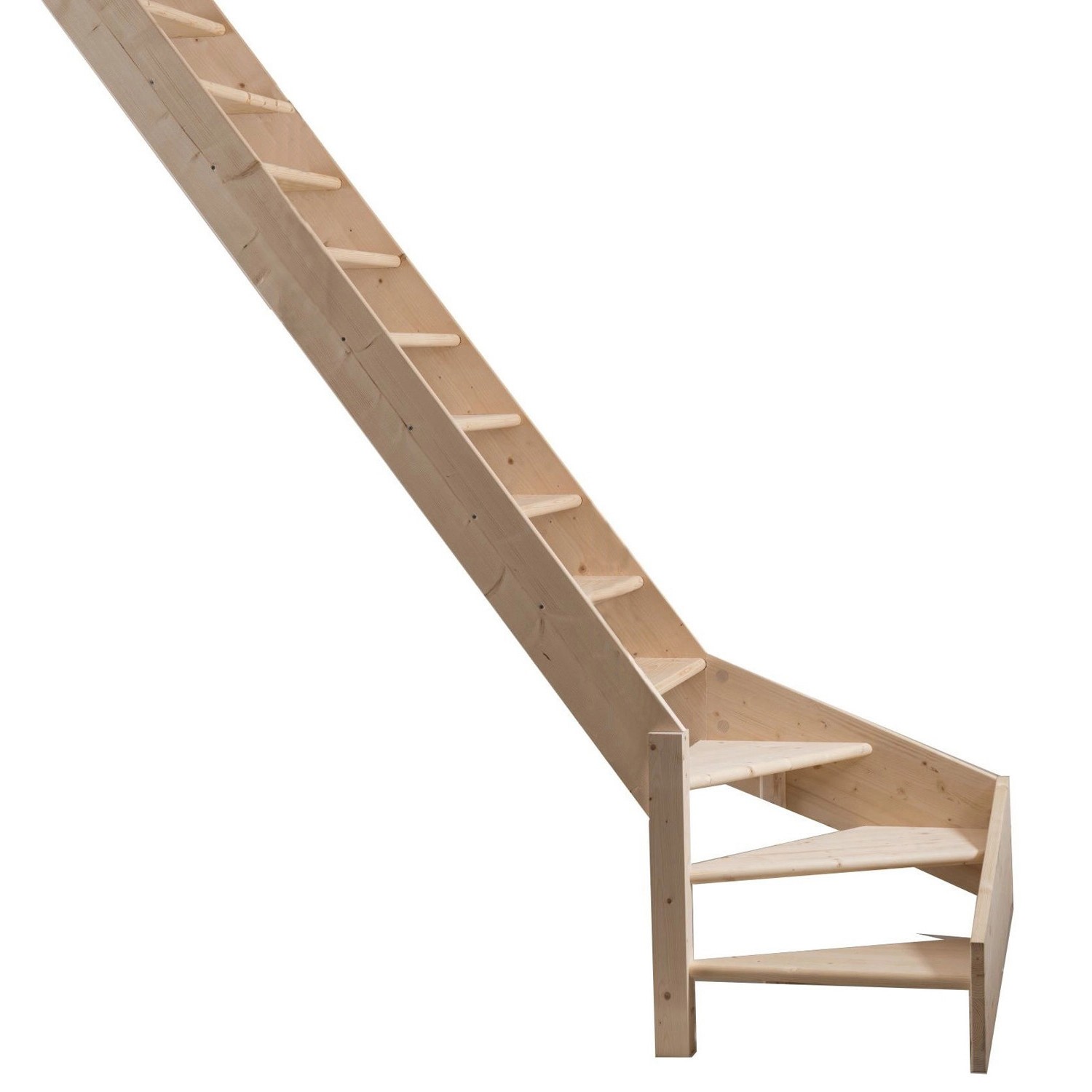 Dolle Schody młynarskie Normandia zabiegowe lewe