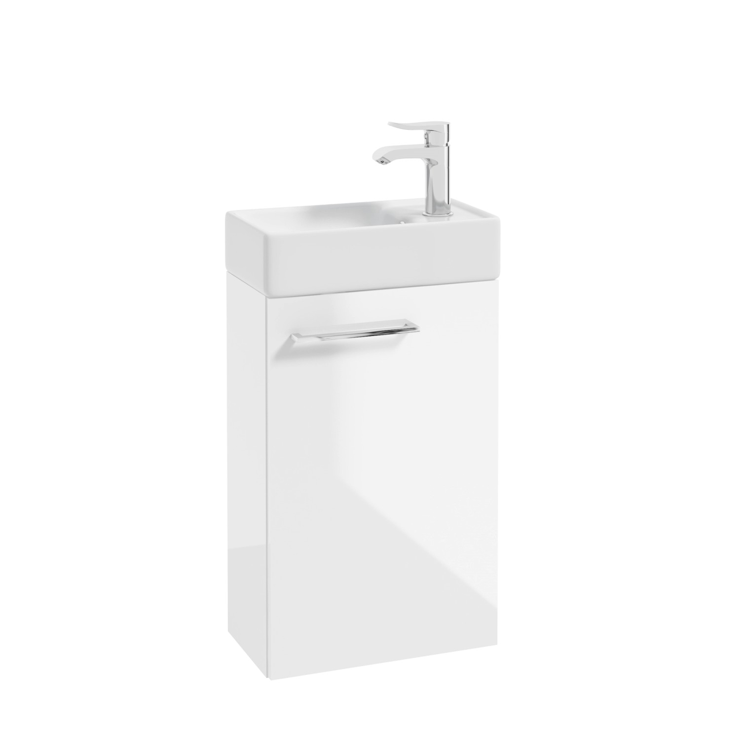 Defra Szafka Metro 1-Drzwiowa Podumywalkowa Biała 39X22Cm