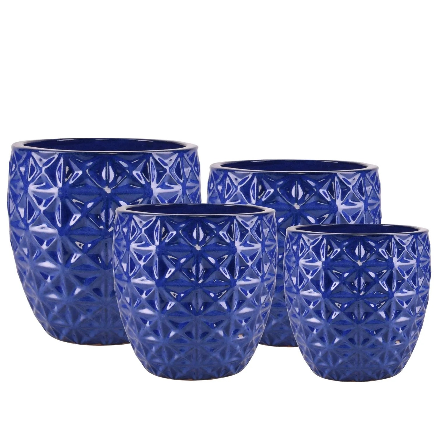 Donice Palermo Blue komplet 4 szt.