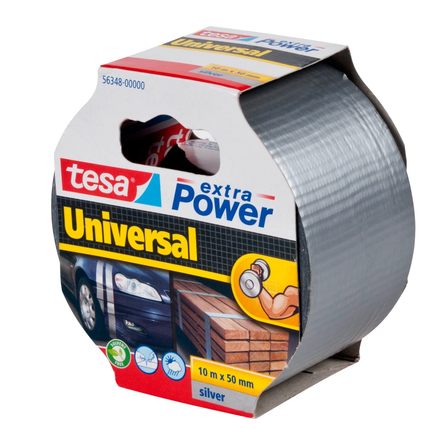 Tesa Taśma naprawcza extra Power Universal srebrna 10 m x 50 mm