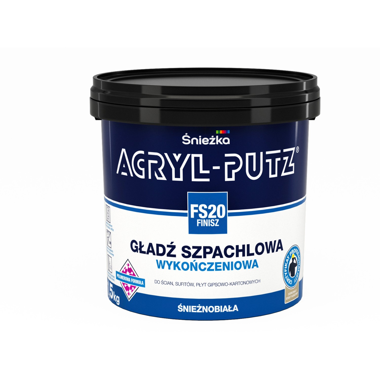 Śnieżka Gładź szpachlowa Acryl Putz FS20 Finisz 1,5 kg