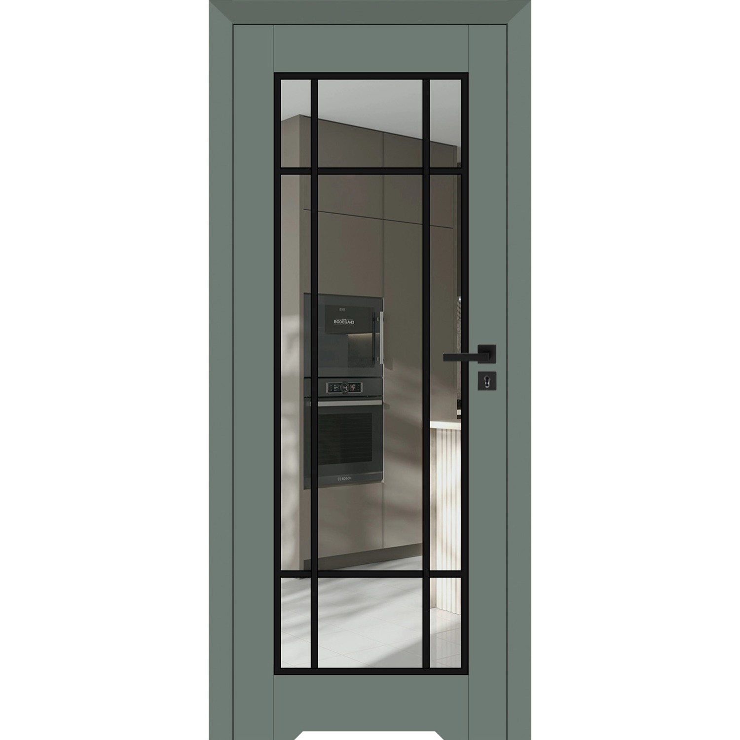 Windoor Skrzydło bezprzylgowe Loft Elegance eukaliptus podcięcie went. 80L