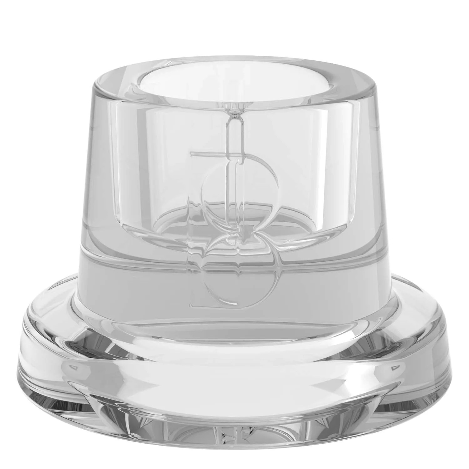 Świecznik szklany - 40 x 58 mm