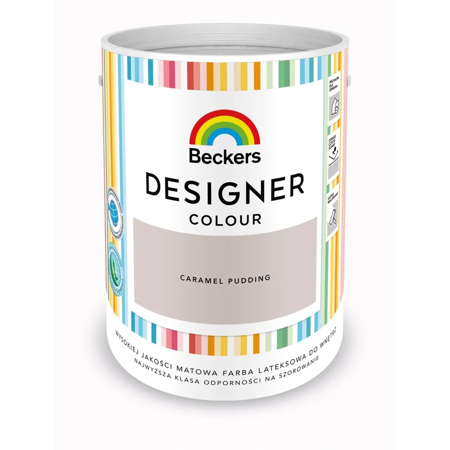 Farba lateksowa Beckers Designer caramel pudding 5 l