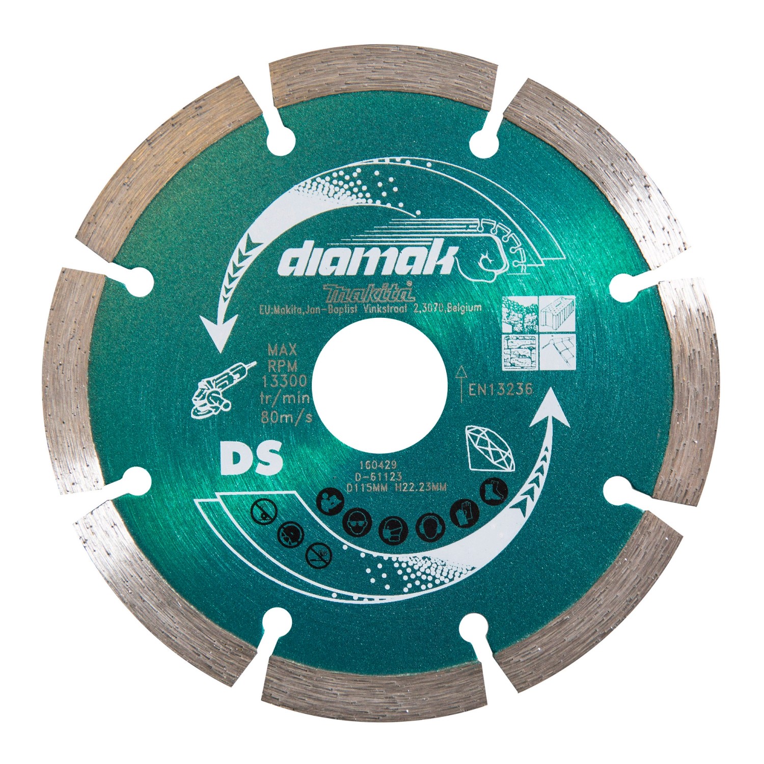 Makita Tarcza diamentowa segmentowa 125 mm