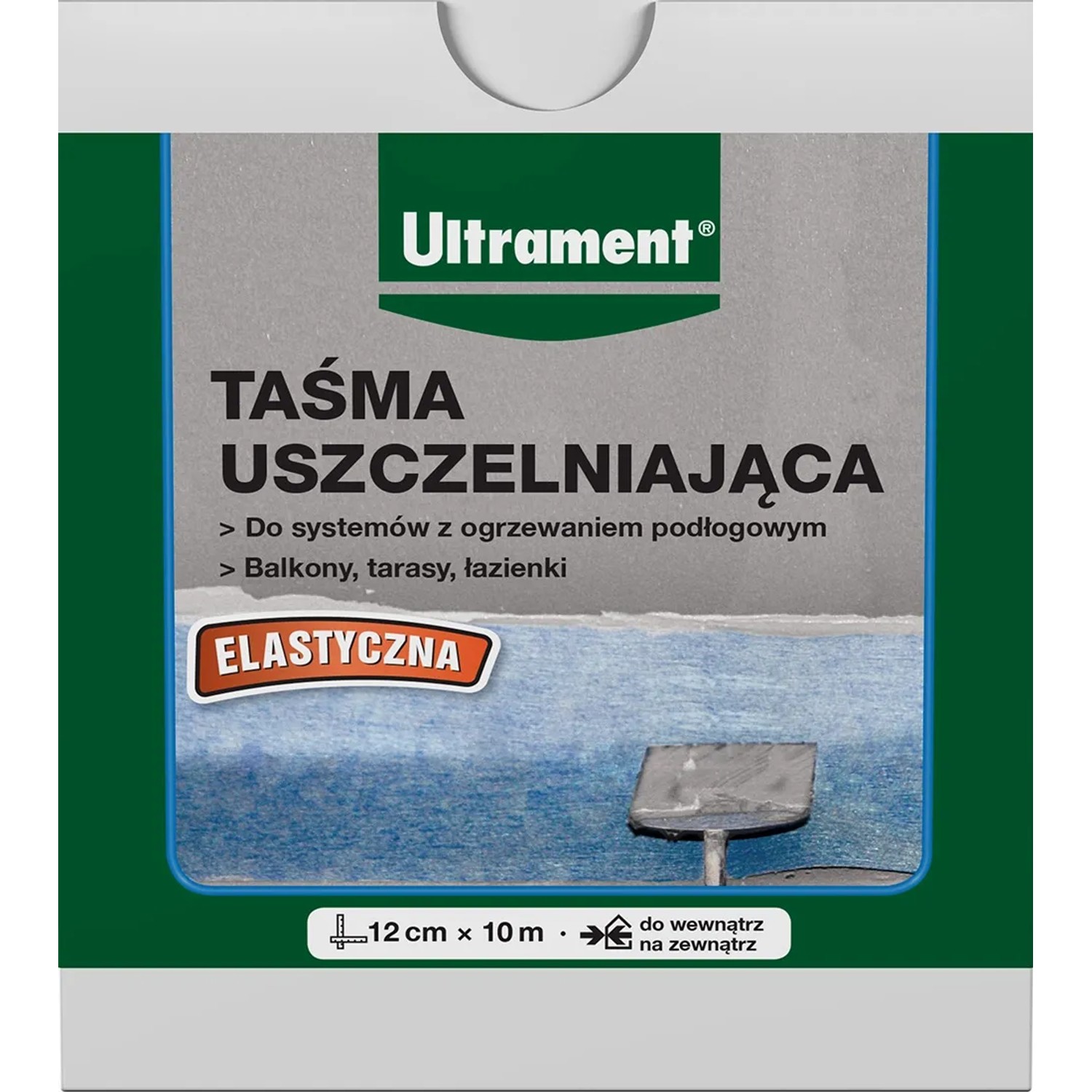 Ultrament Taśma uszczelniająca 12 cm x 10 m
