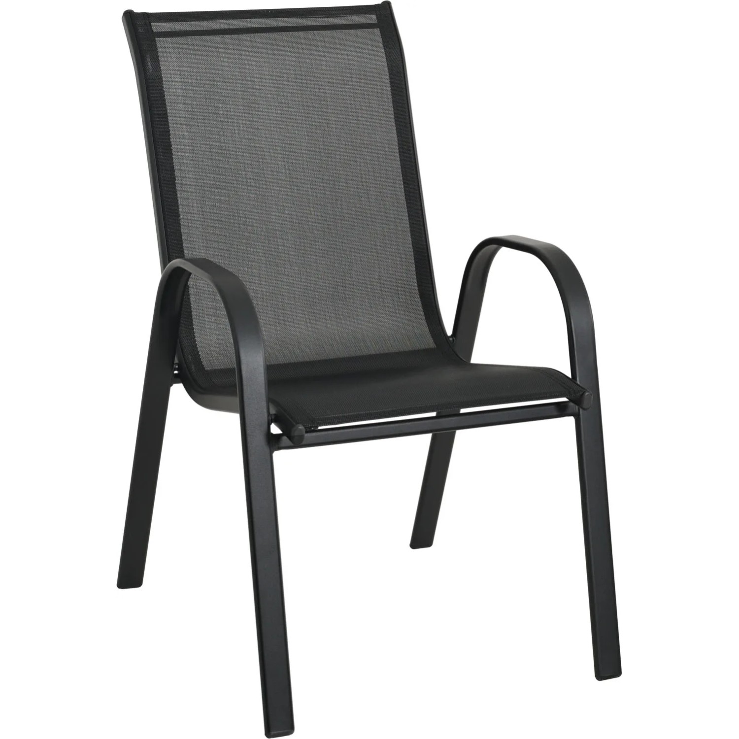 Krzesło ogrodowe URANDI czarne