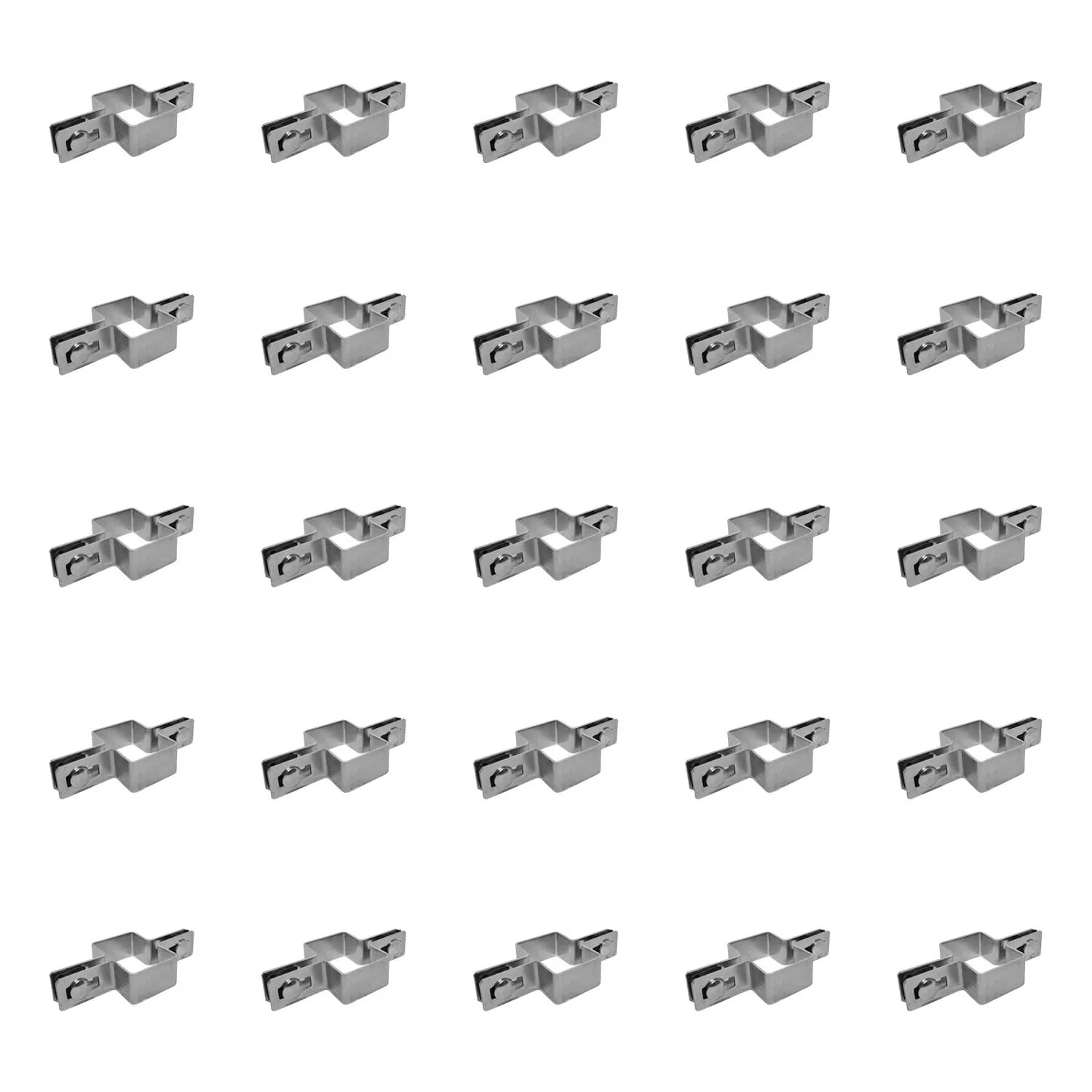 Obejma pośrednia ocynkowana 4 x 6 cm - 25 szt.