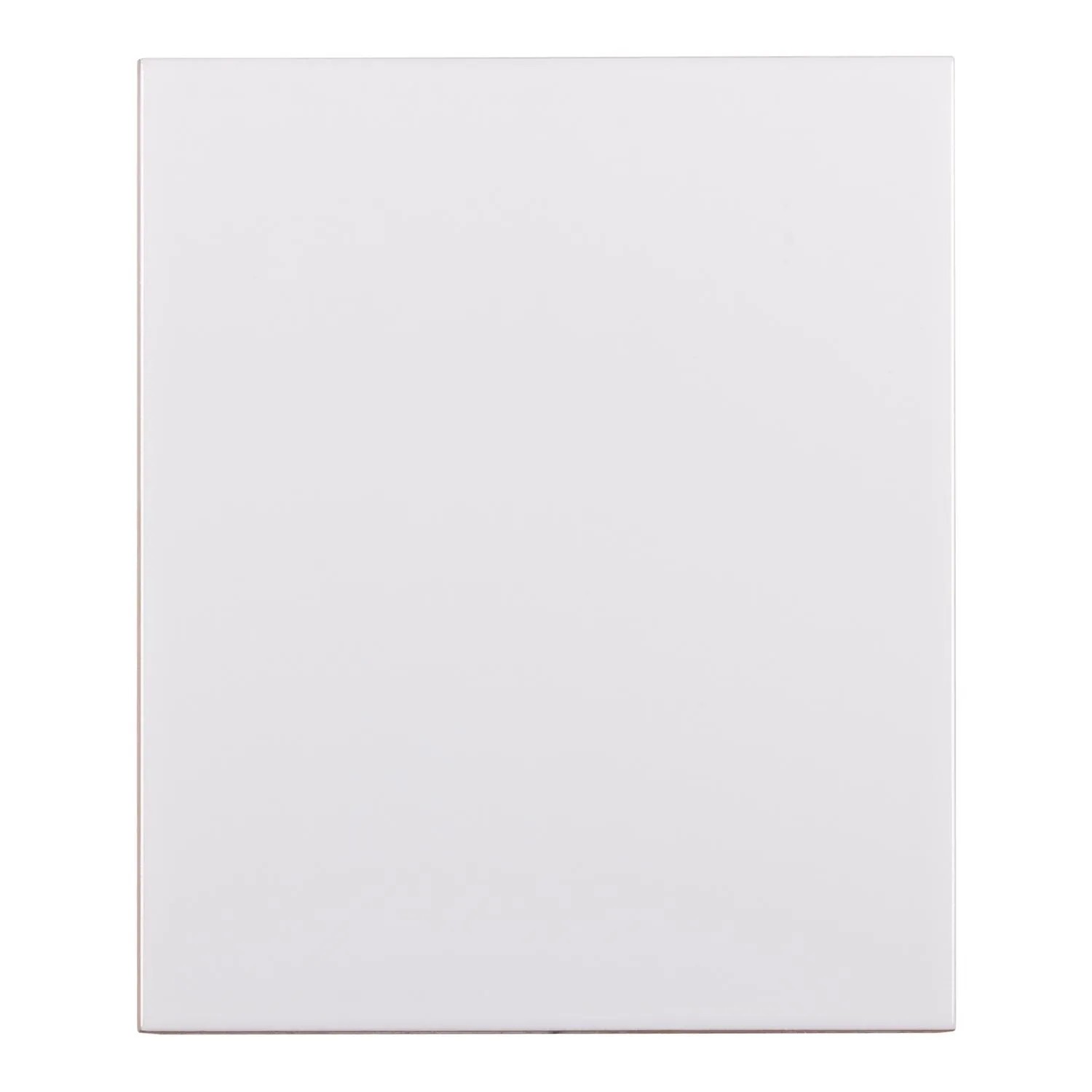 Glazura biała gładka 20 x 25 cm