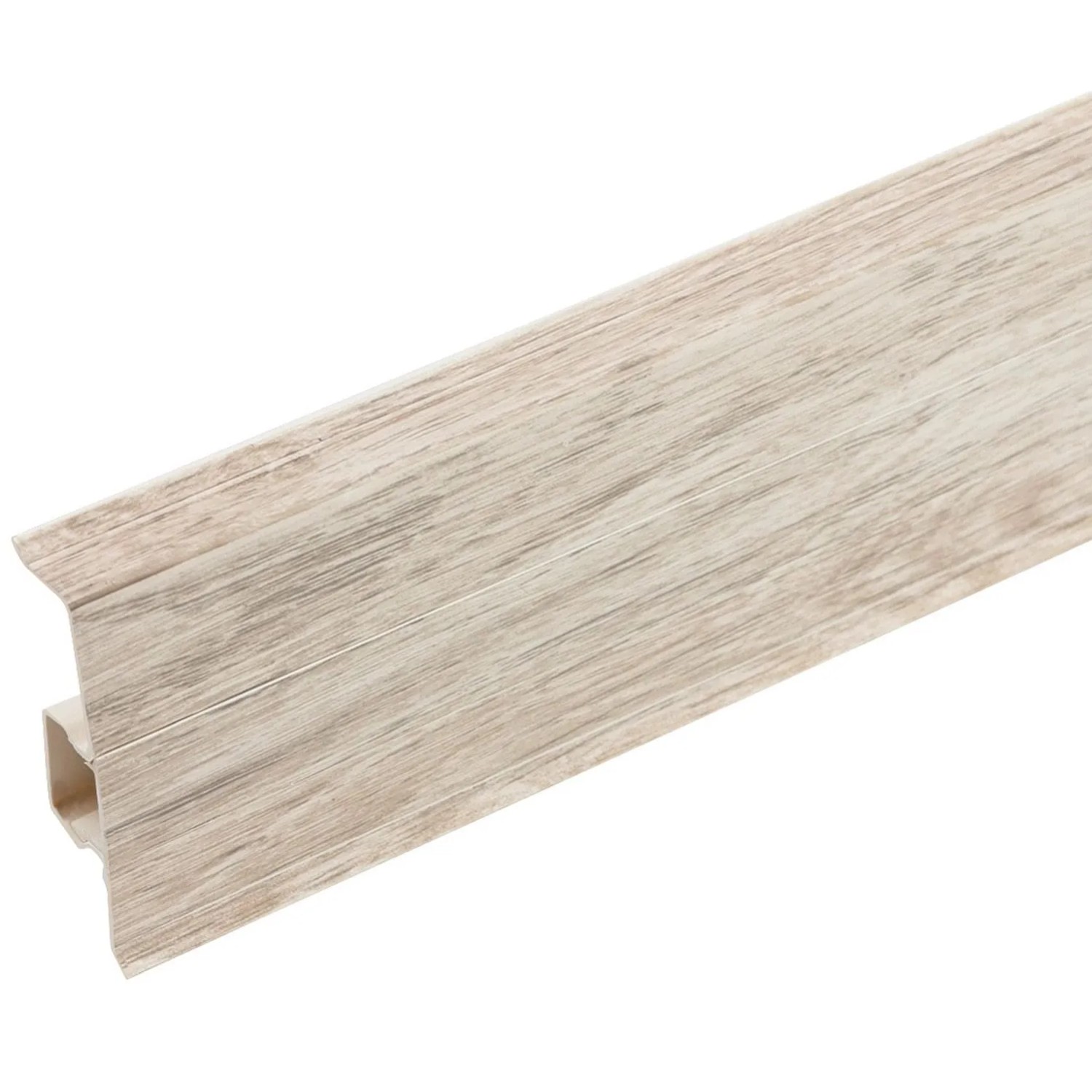 Cezar Listwa przypodłogowa Cezar60 PVC Dąb Camas 60x20x2500