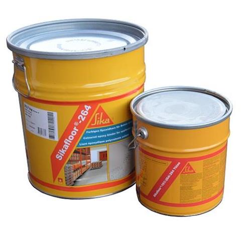 DWUSKŁADNIKOWA POSADZKA EPOKSYDOWA Sikafloor 264 30KG RAL 1018