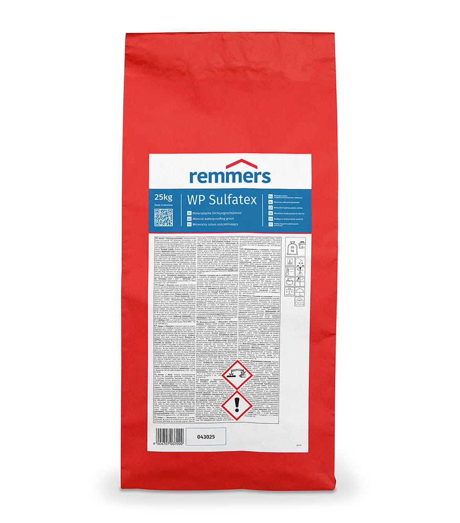 REMMERS WP SULFATEX 25KG SZLAM BLOKUJĄCY SOLE