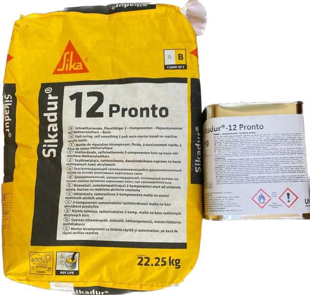 DWUSKŁADNIKOWA ZAPRAWA NAPRAWCZA SIKADUR 12 PRONTO 25KG