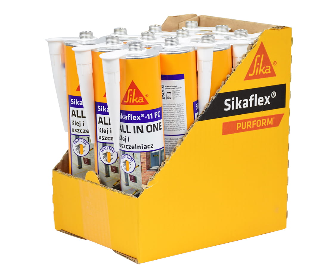 USZCZELNIACZ SIKAFLEX 11FC PURFORM 300 ML KOLORY 12 SZT. karton